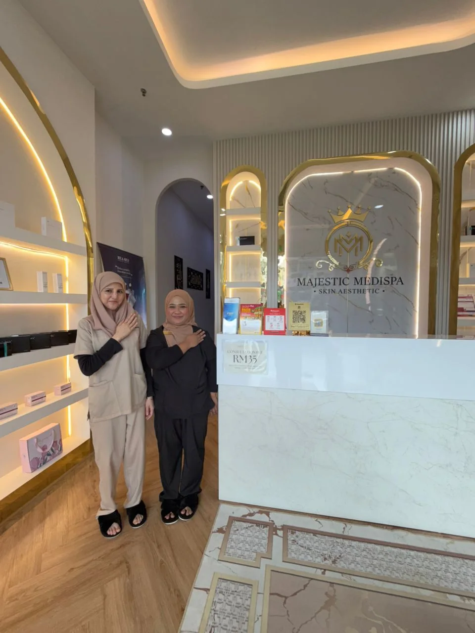 Majestic Medispa staff introduction visual